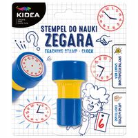 PIECZĄTKA STEMPEL DO NAUKI GODZIN NA ZEGARZE KIDEA