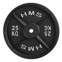 Talerz Żeliwny TCN HMS 25 kg Obciążenie Na Gryf 31 mm