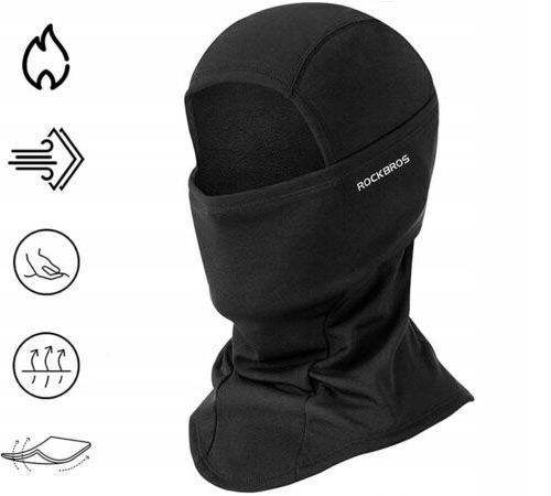 Kominiarka ciepła ROCKBROS LF7345BK na twarz usta na Arena.pl
