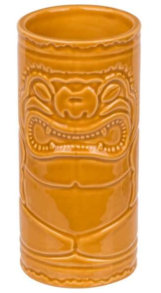 Ceramiczny Kubek TIKI do Drinków - Pomarańczowy zdjęcie 1