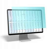 Filtr światła niebieskiego 23.8" 16:9 na monitor Qoltec Ochrona wzroku Mat