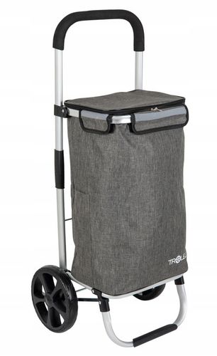 Składany wózek zakupowy kieszeń chłodząca torba na zakupy wodoodporna na Arena.pl