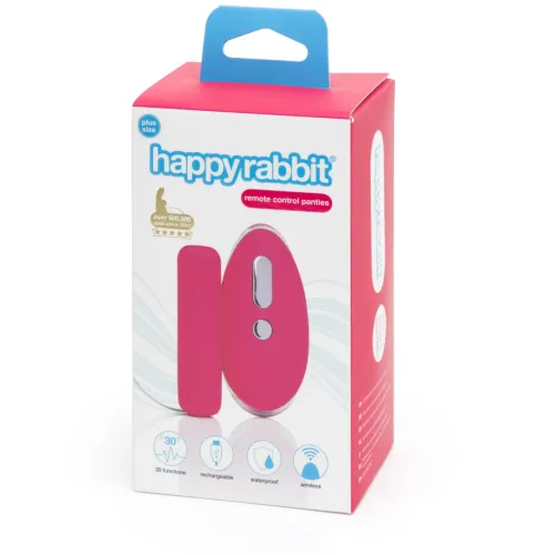 happy rabbit knicker vibe pink - zdalny system wibracyjny z figami na Arena.pl
