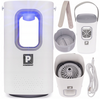LAMPA OWADOBÓJCZA UV LED OWADY MUCHY KOMARY USB PM-LOUV-40T
