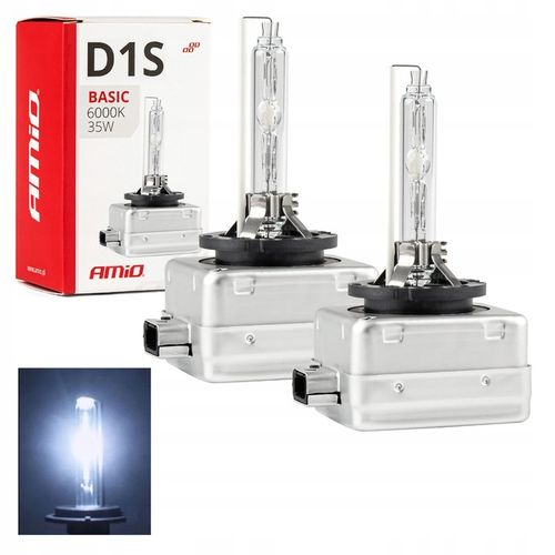 2x Żarówka ksenonowa żarnik xenon D1S PK32d-2 35W 6000K homologowana ZESTAW na Arena.pl