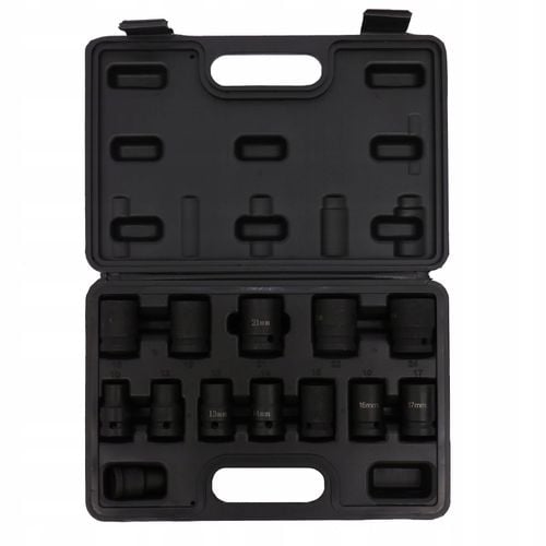 ZESTAW NASADEK UDAROWYCH 10-24 NASADKI UDAROWE 1/2" KLUCZ UDAROWY KOMPLET na Arena.pl