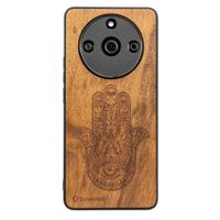 drewniane etui bewood realme 11 pro 5g / 11 pro plus 5g hamsa imbuia