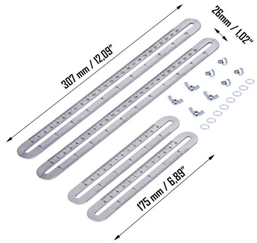 Templater Kątownik Regulowany Angle-Izer Stalowy na Arena.pl