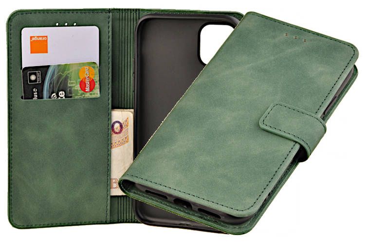 Etui portfel Tender do Apple iPhone 11 zielony zdjęcie 1