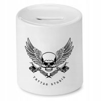 Dla Tatuażysty Prezent Skarbonka Tattoo Studio Z Nadrukiem Ze Zdjęciem