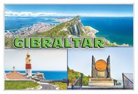 Gibraltar - magnes szklany