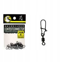 JAPOŃSKIE KRĘTLIKI z Agrafką Wałeczkowe 10 szt/r 6