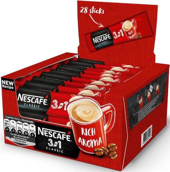 (x28) NESCAFE 3w1 Classic 16,5g zdjęcie 1