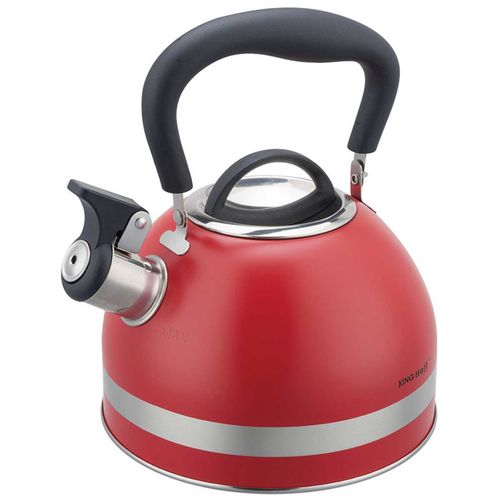 czajnik 1,8l z gwizdkiem kinghoff kh-1853 czerwony na Arena.pl