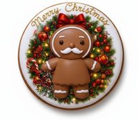 CIASTKO LUKROWANE MAMIK FAMILY DZIADEK ANYŻ ROZ.L KOŁO RĘCZNIE ROBIONE