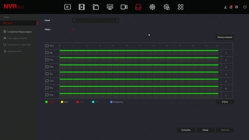 REJESTRATOR DO MONITORINGU SIECIOWY NVR IP 9 KANAŁOWY 12MPx 4K na Arena.pl