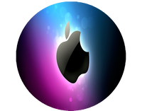 Opłatek na tort Apple