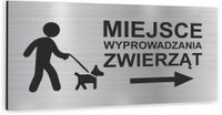 Tabliczka TWÓJ INDYWIDUALNY NAPIS Tablica SREBRNA informacyjna nierdzewna