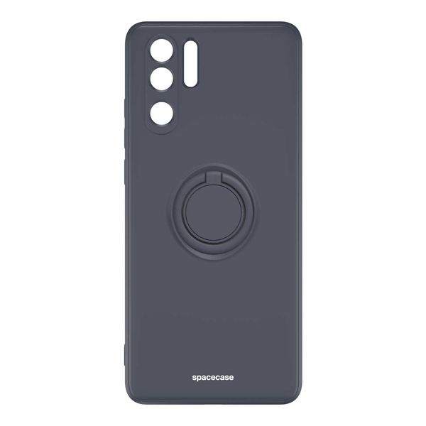 Spacecase Silicone Ring Huawei P30 Pro Black zdjęcie 5