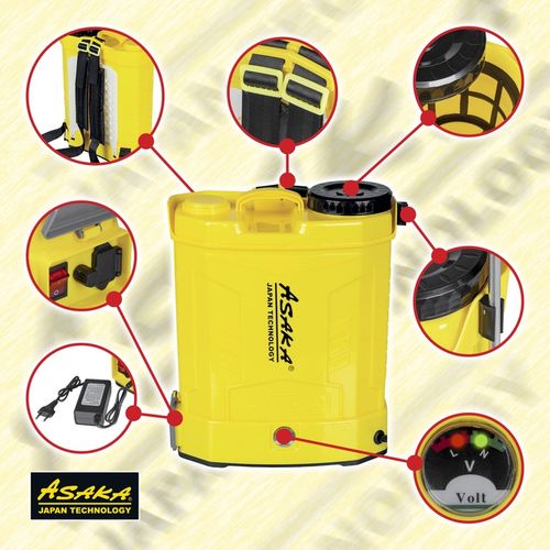 OPRYSKIWACZ AKUMULATOROWY LI-ION plecakowy 12L ciśnieniowy LANCE dysze na Arena.pl