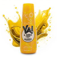 Koncentrat napoju do saturatora o smaku pomarańczowym 500 ml YA!&SODA LIGHT