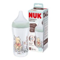 NUK Perfect Match Butelka 260ml 3m+ Smoczek Silikonowy M Disney Kubuś
