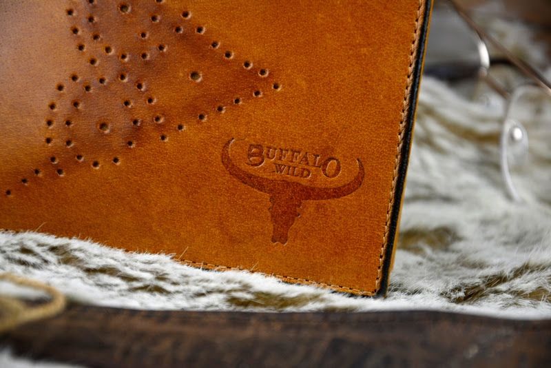 Oryginalny Portfel Męski Skórzany Brązowy Buffalo Wild RFID Poręczny zdjęcie 5