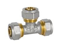 trójnik pex-al-pex chrom 16*16*16 potrójny - d16*16*16t3