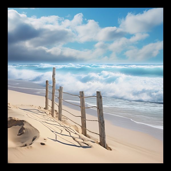 Plakat 30x30cm Szepty Oceanu zdjęcie 2