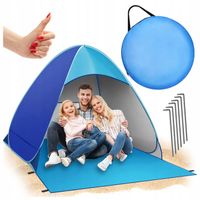 NAMIOT PLAŻOWY SAMOROZKŁADAJĄCY DLA DZIECI DOROSŁYCH PARAWAN OCHRONA UV