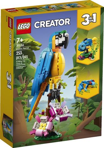 LEGO Creator 3 w 1 31136 Egzotyczna papuga 3w1 na Arena.pl