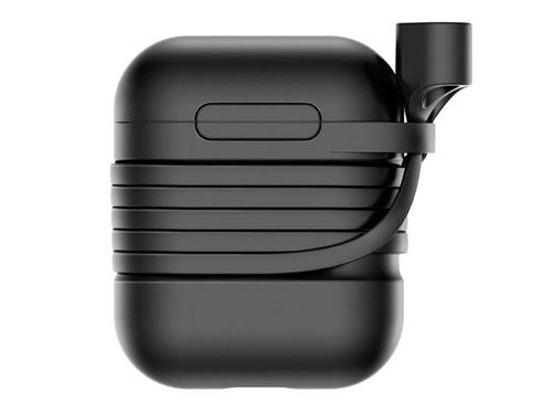 Baseus etui 2w1 pasek strap do Apple Airpods case Black na Arena.pl