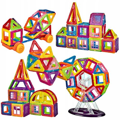 Klocki Magnetyczne – Buduj, Twórz I Odkrywaj Świat , Zostań Budowniczym! na Arena.pl