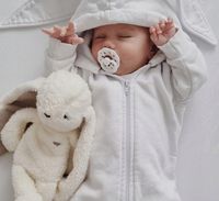 SZUMISIE KRÓLIK MASKOTKA NA SEN 5W1 MELODIE SZUMY CZUJNIK SNU LAMPKA+GRATIS