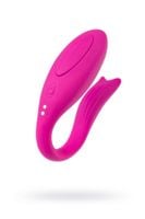 a toys vibrator for couples dolphy, silicone, pink, 9.6 cm