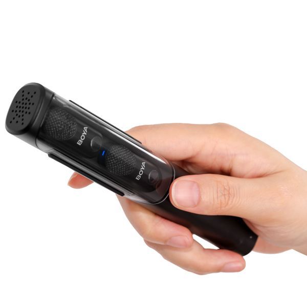 Mini system mikrofonów Boya Magic 02 - USB-C, 3,5 mm, Lightning zdjęcie 3