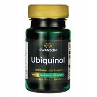 SWANSON UBIQUINOL 200 mg Ubichinol MAKSYMALNA MOC Antyoksydant SERCE