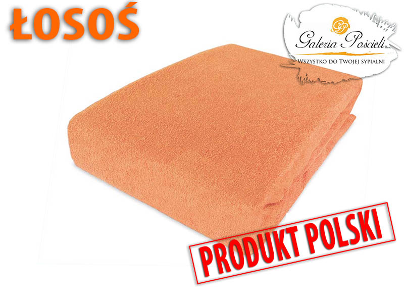 Prześcieradło frotte 90x200cm ŁOSOŚ zdjęcie 2
