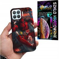 ETUI CASE DO OPPO RENO 4 LITE - DEADPOOL MARVEL FILMY SERIALE + SZKŁO