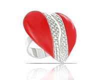 pierścionek dwie połówki serc z kolekcji heart harmony (r23/zim/33/3ag)