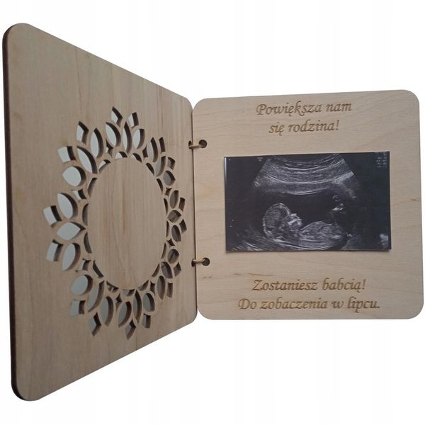 Karta Zostaniecie Dziadkami Prezent dla Babci dla Dziadka zdjęcie 3