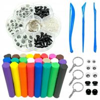 MODELINA KREATYWNY ZESTAW PLASTYCZNY + NARZĘDZIA