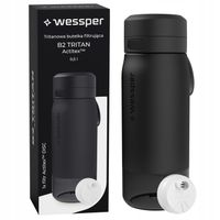 Butelka filtrująca bidon na wodę z filtrem TRITAN BPA FREE WESSPER B2 500ml