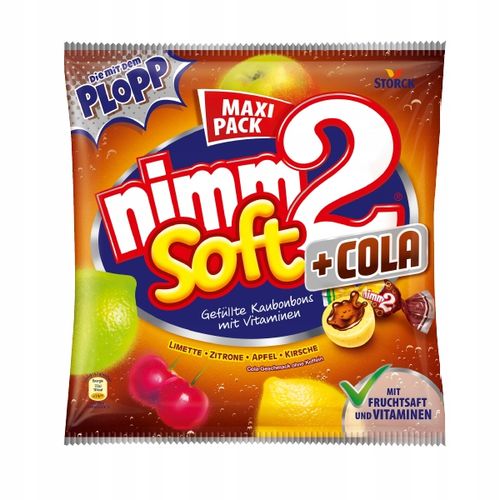 NIMM2 SOFT + COLA  CUKIERKI ŻUJKI MAXI PACK XXL 367g na Arena.pl