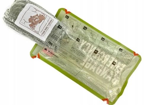 Opatrunek osobisty wojskowy izraelski 10 x 4,5m podwójne opakowanie na Arena.pl