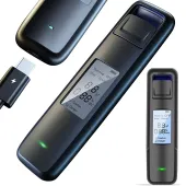 Alkomat cyfrowy lcd bezustnikowy przenośny kompaktowy akumulator promile
