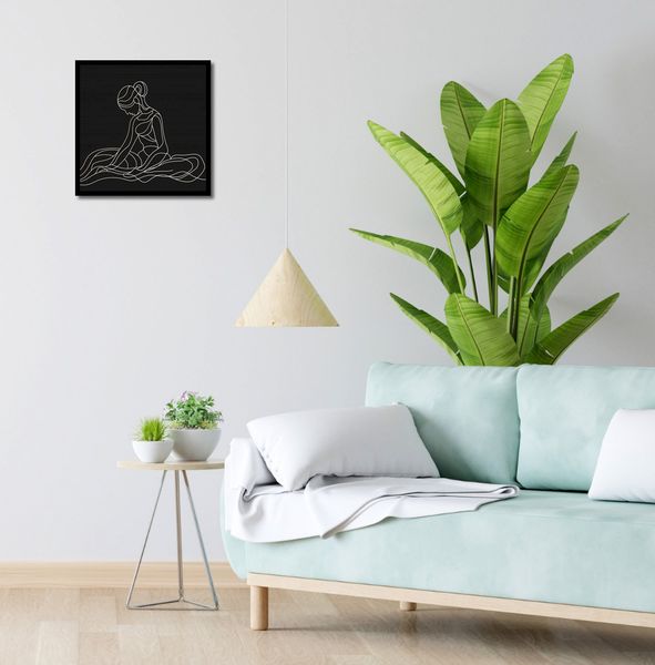 Plakat 40x40cm Pozycja Siedząca zdjęcie 4