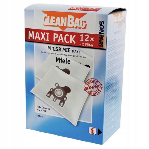 WORKI DO ODKURZACZA MIELE COMPLETE C2, C3 + FILTRY - 12sztuk na Arena.pl