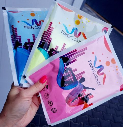 Kolorowy proszek Holi Puder Festiwal ZESTAW 100 szt. na Arena.pl
