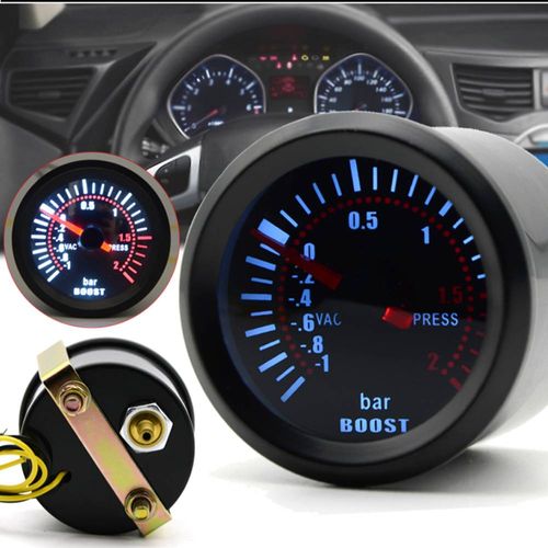 WSKAŹNIK CIŚNIENIA DOŁADOWANIA TURBO BOOST ZEGAR CIŚNIENIE 2BAR PODŚWIETL. na Arena.pl